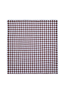 Headscarf in Chocolate Gingham