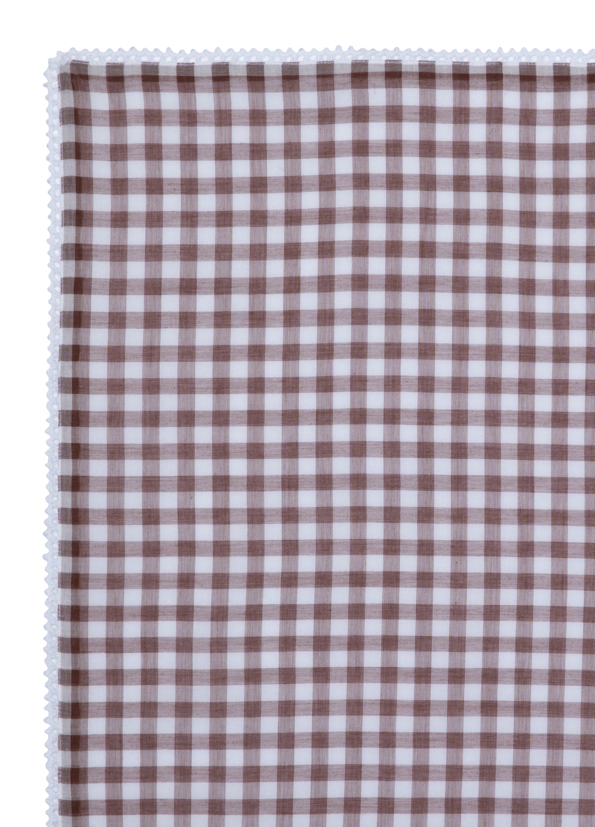 Headscarf in Chocolate Gingham
