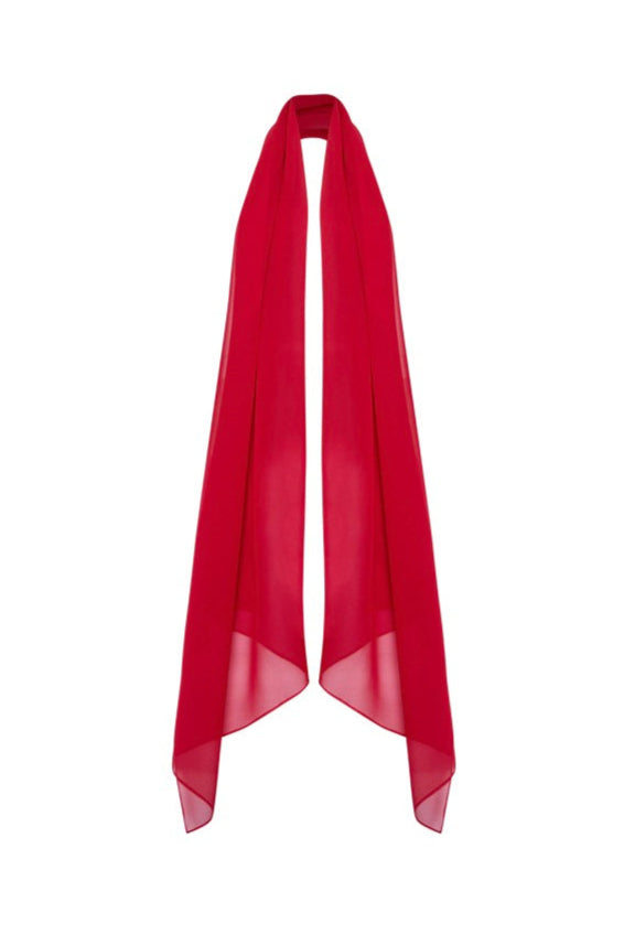 The Carmela Shawl in Red