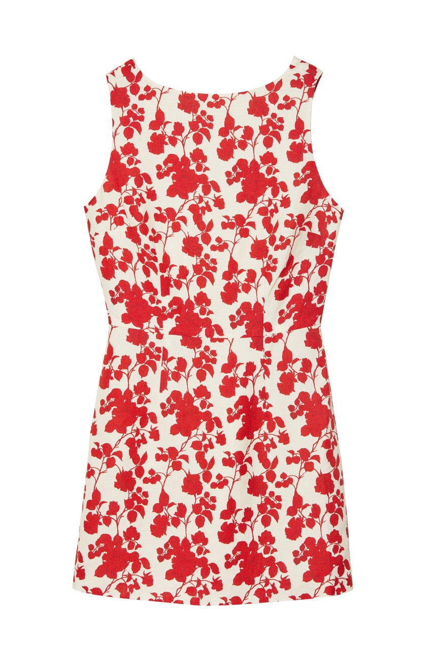 Ellie Dress Red Floral