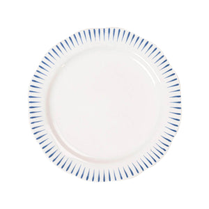 Sitio Stripe 16-Piece Place Setting in Delft Blue