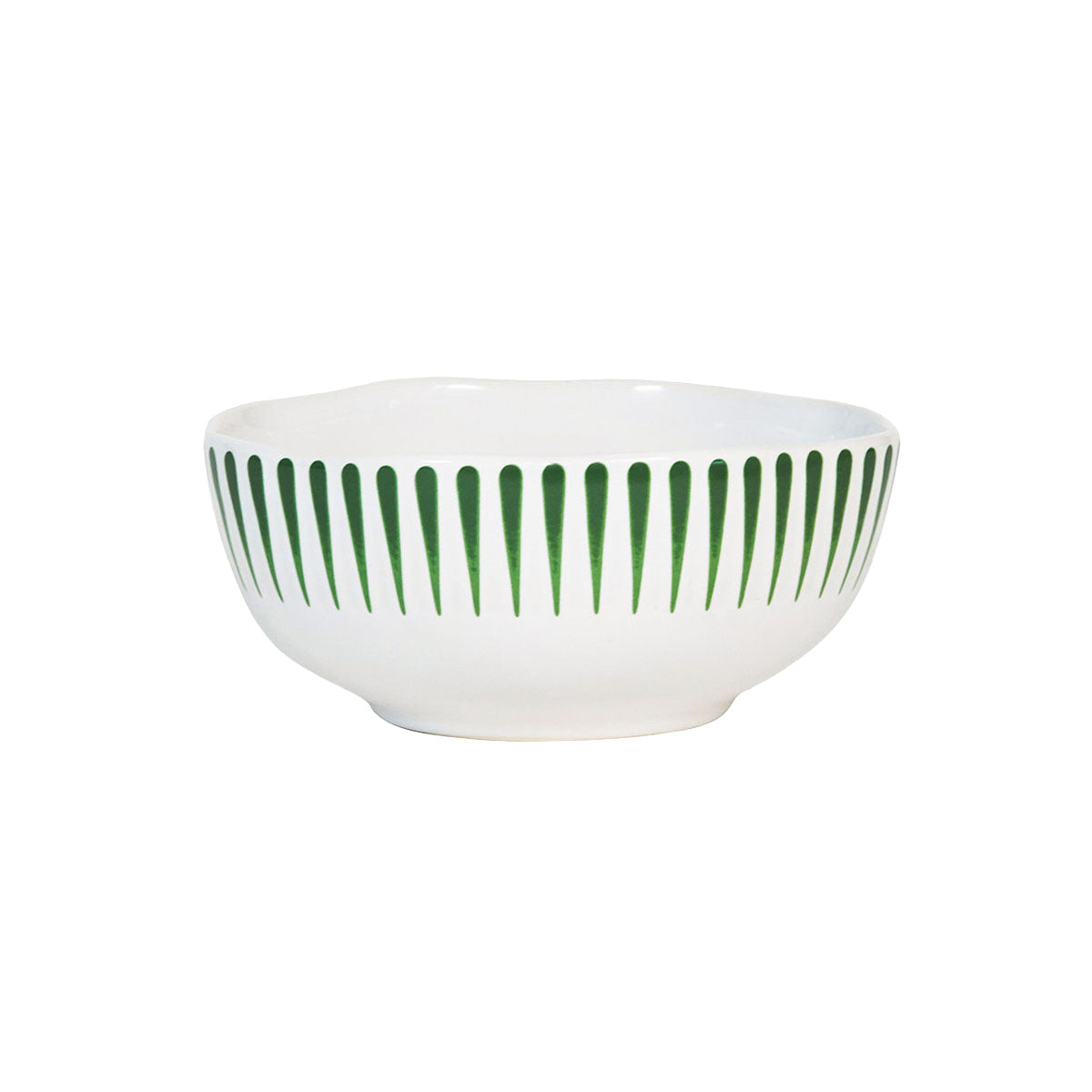 Sitio Stripe 4-Piece Place Setting in Basil