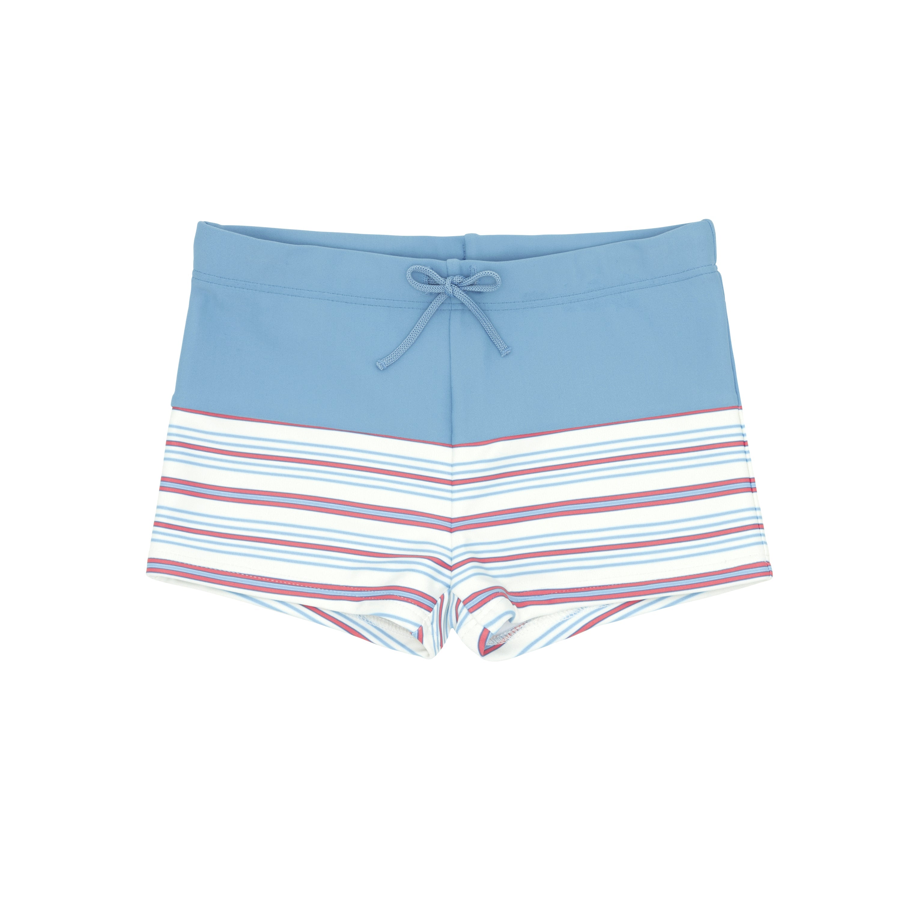 Boys Surfside Blue And Vintage Stripe Colorblock Brief