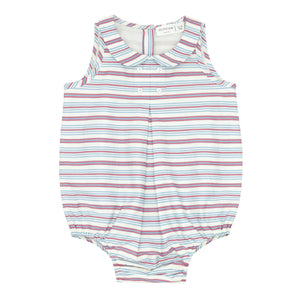 Baby Vintage Stripe Bubble Romper