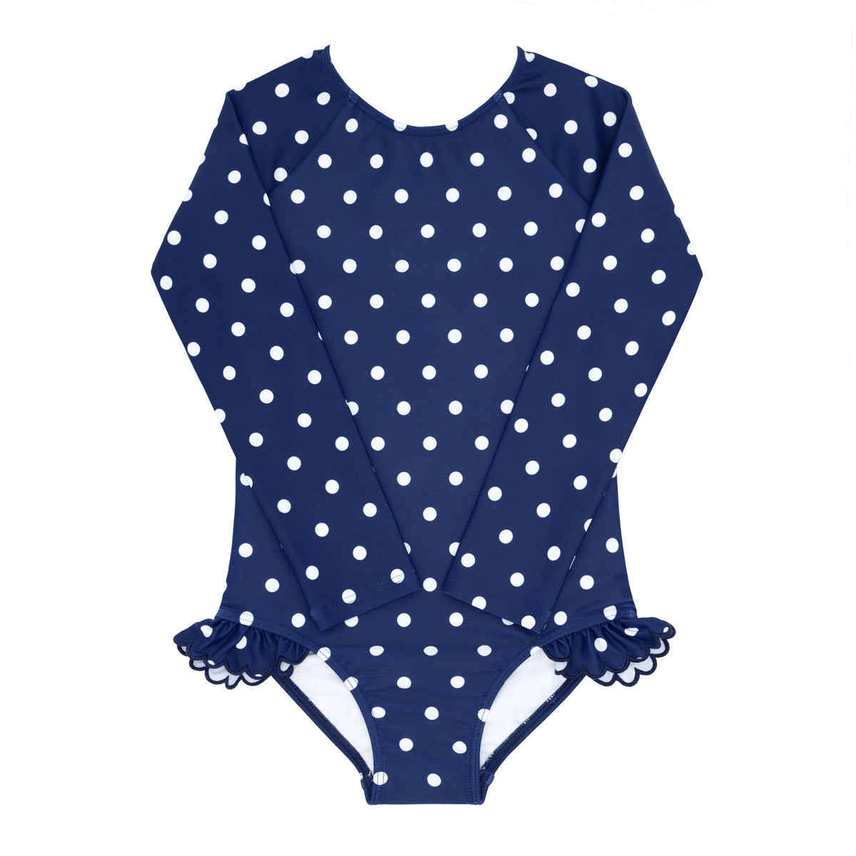 Girls Atlantic Dot Rashguard One Piece