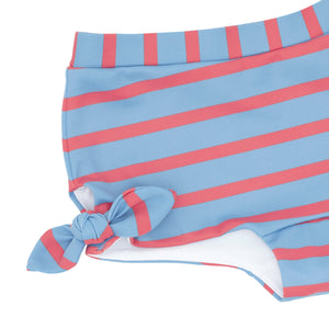 Girls Maritime Stripe Rashguard Set