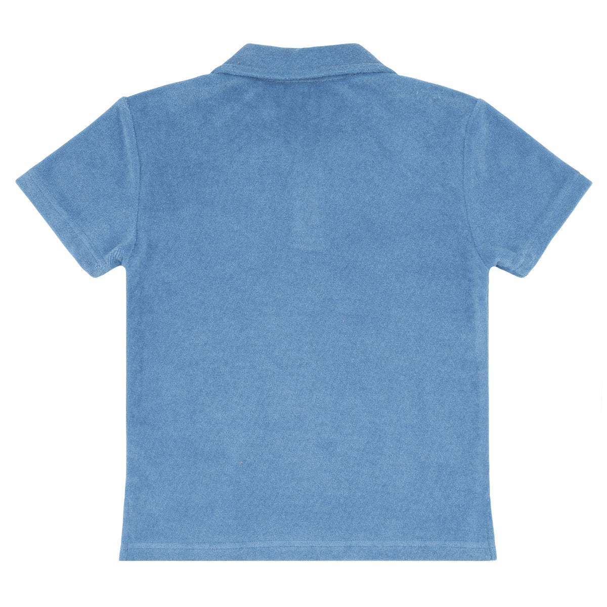 Boys Surfside Blue French Terry Polo