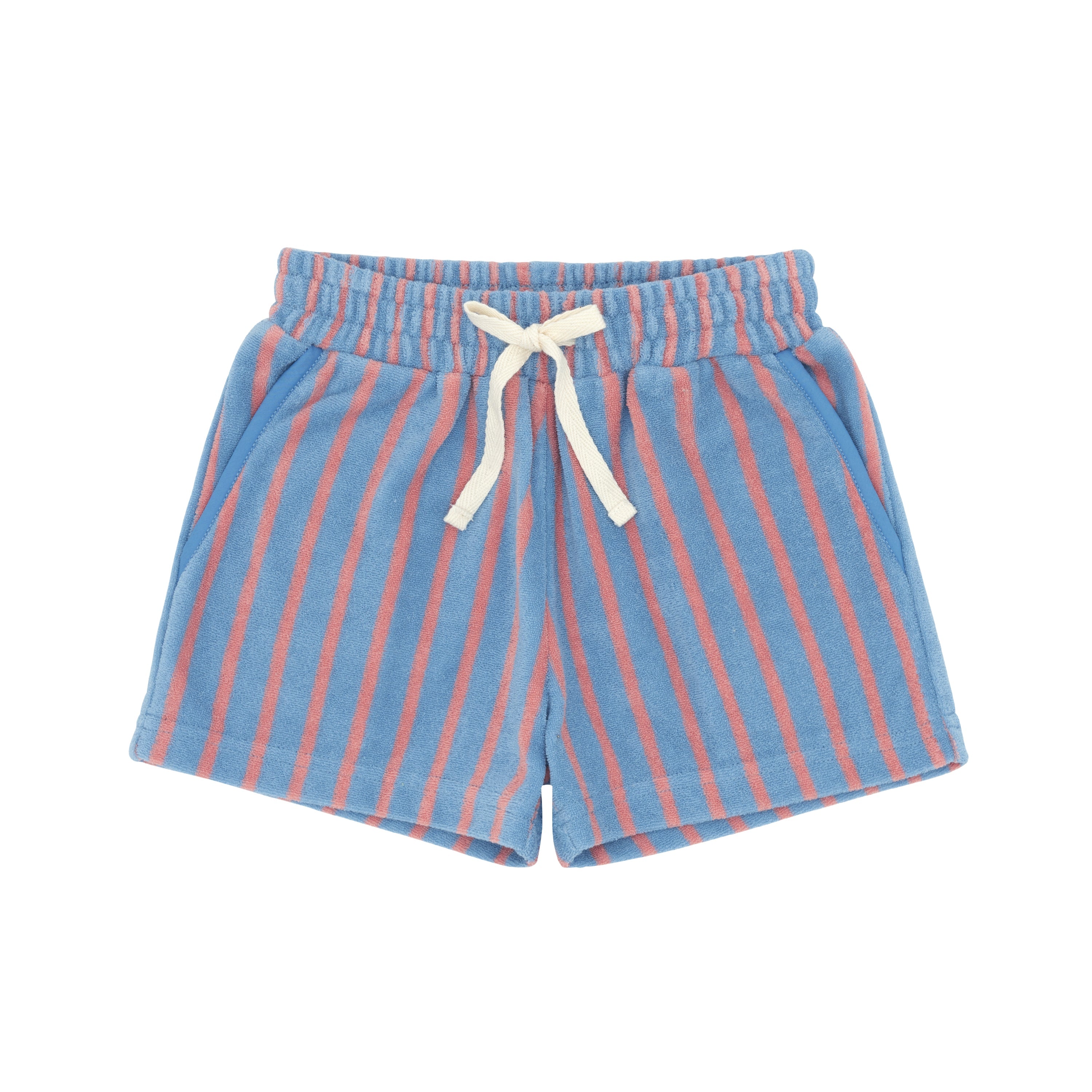 Boys Maritime Stripe French Terry Shorts