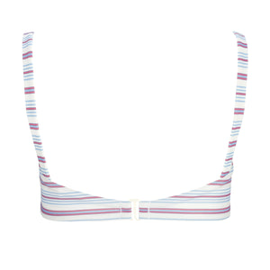 Women's Vintage Stripe Bandeau Bikini Top