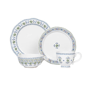 Villa Seville 4-Piece Place Setting in Chambray