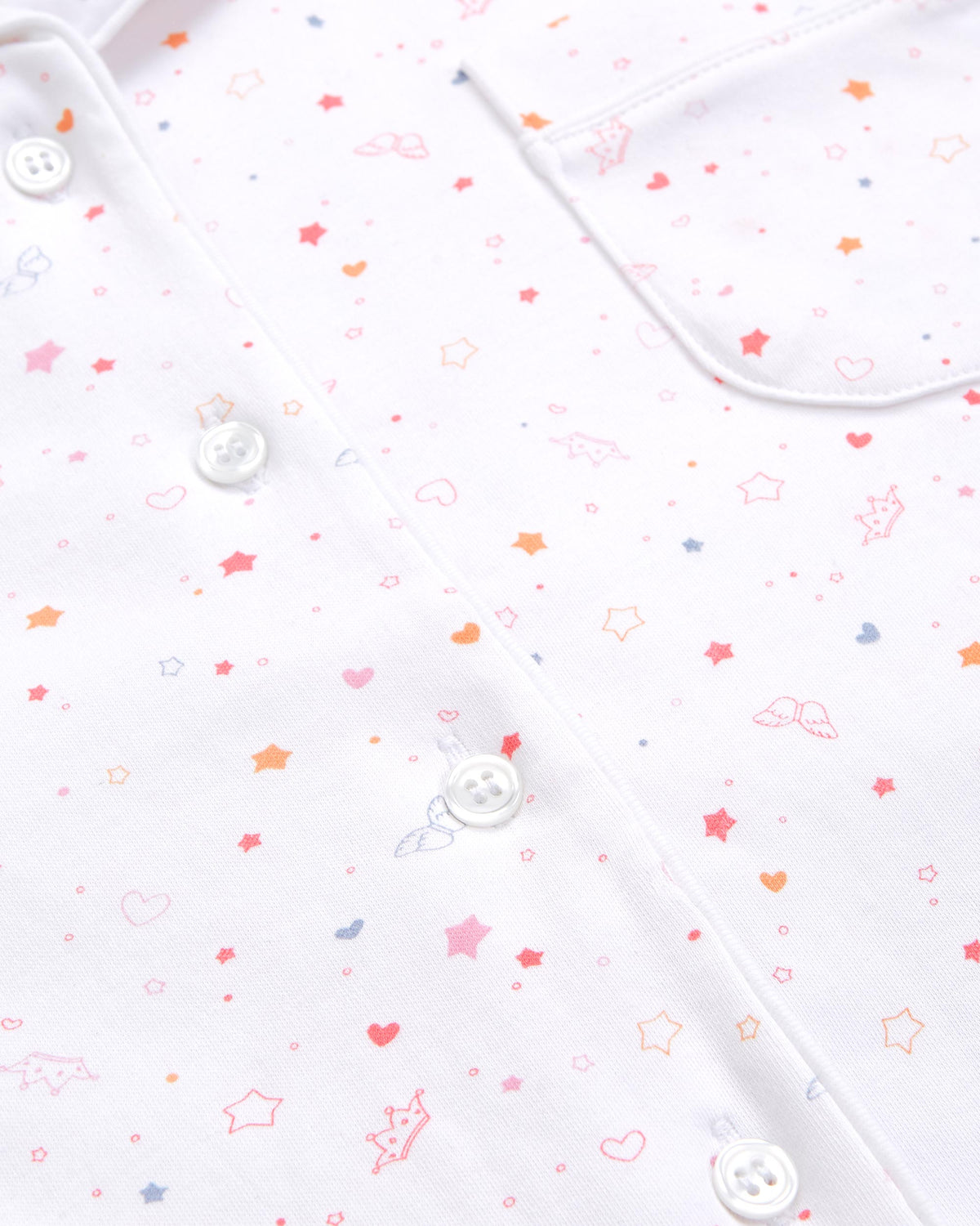 Star & Crown Pajama in Adult Pink