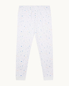 Star & Crown Pajama in Child Blue