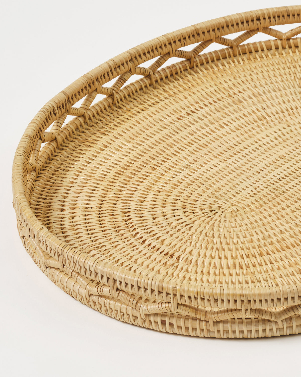 Woven Sabbia Oval Tray, Large