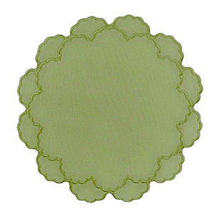 Lillian Placemat in Sage, Set of 4