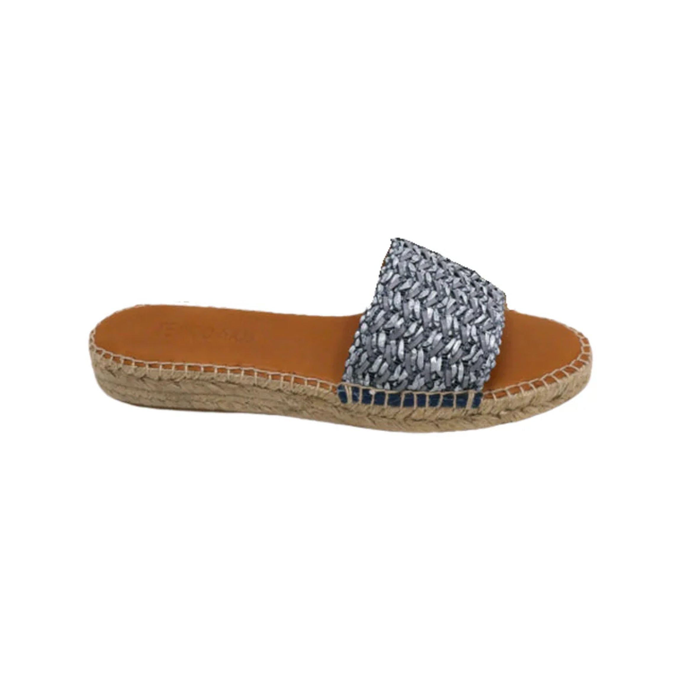 Saran Sandal in Blue