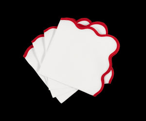 Scallop Edge Napkin, Set of 4