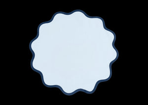 Scallop Edge Circle Placemat, Set of 4