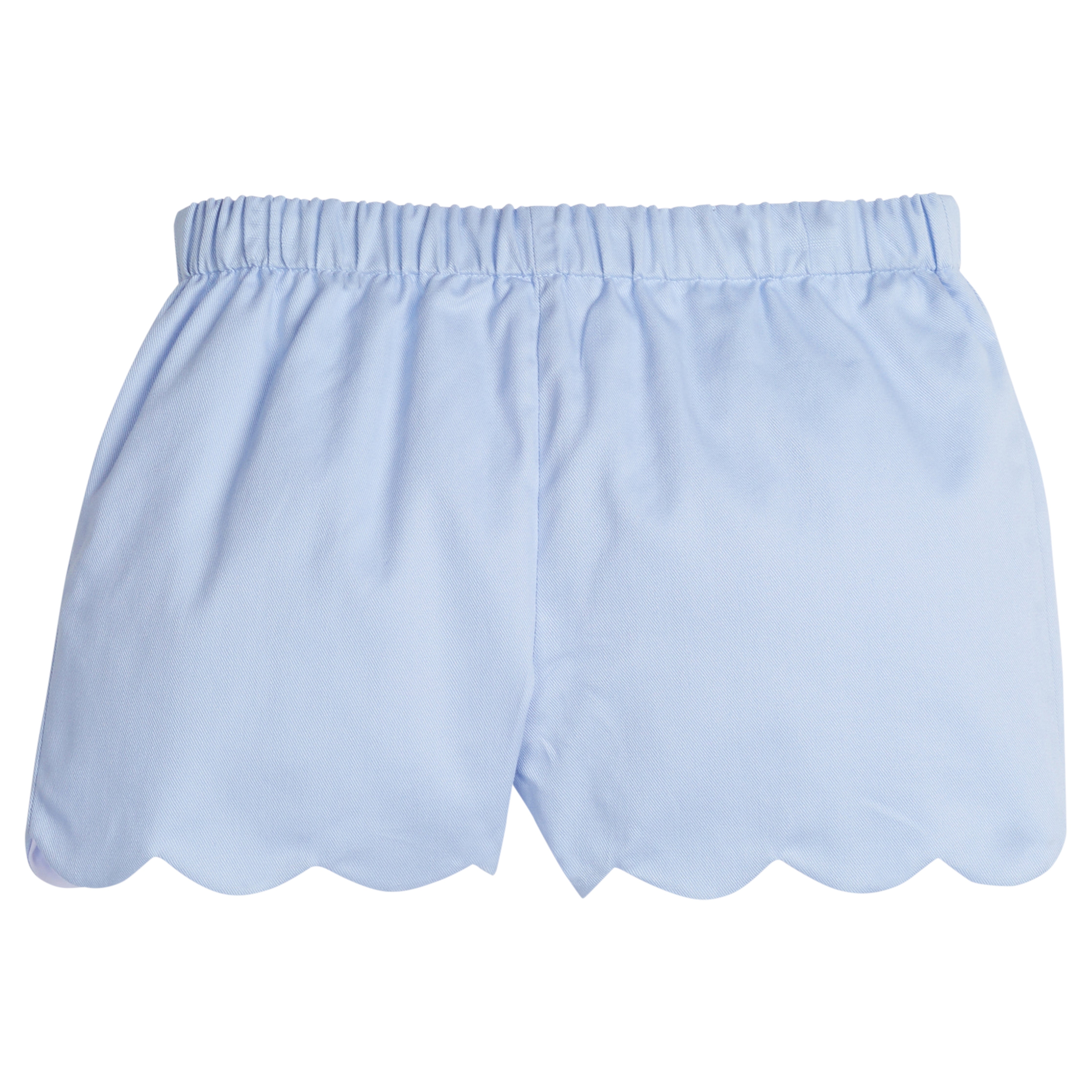 Scallop Short Breeze Blue Twill