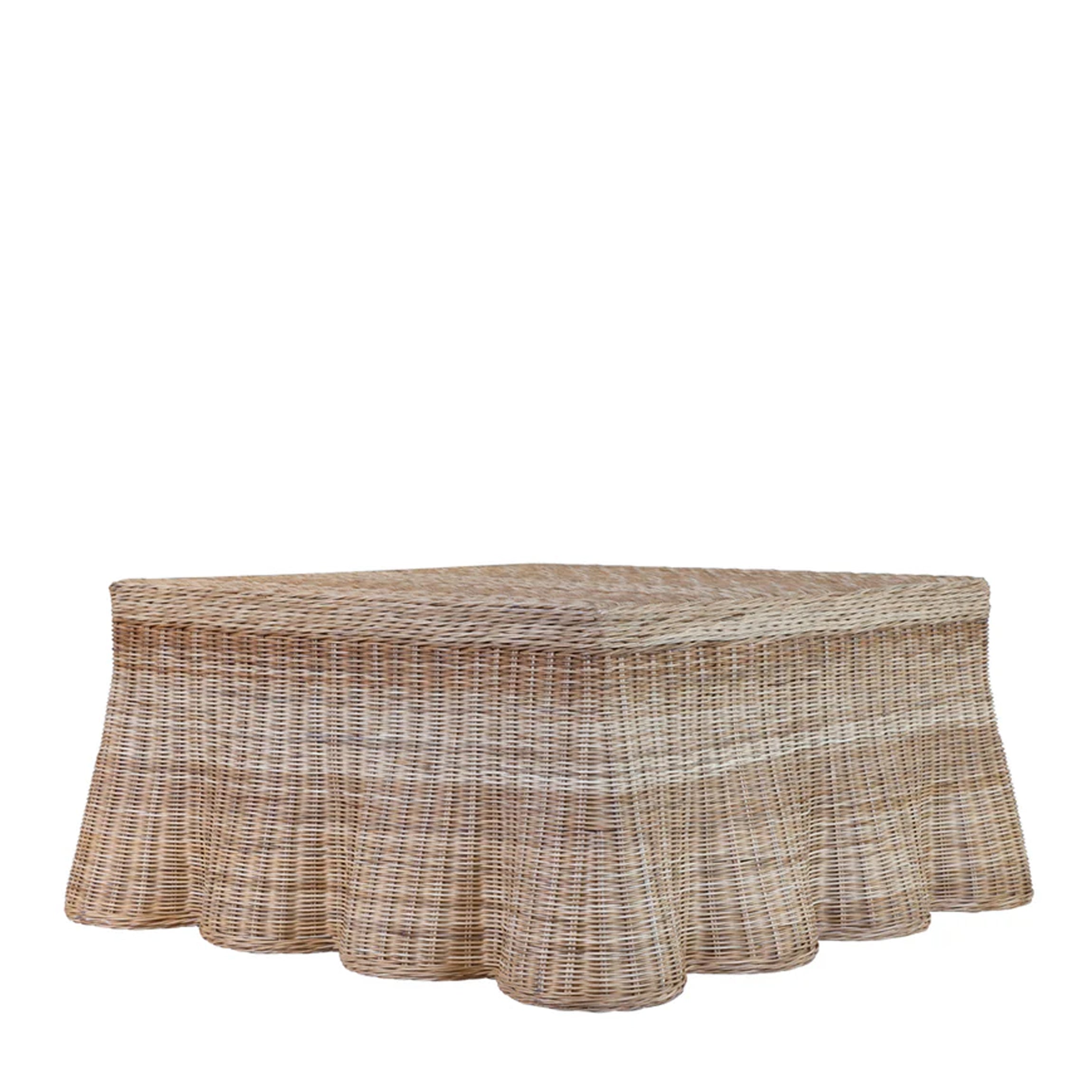 Scallop Square Coffee Table