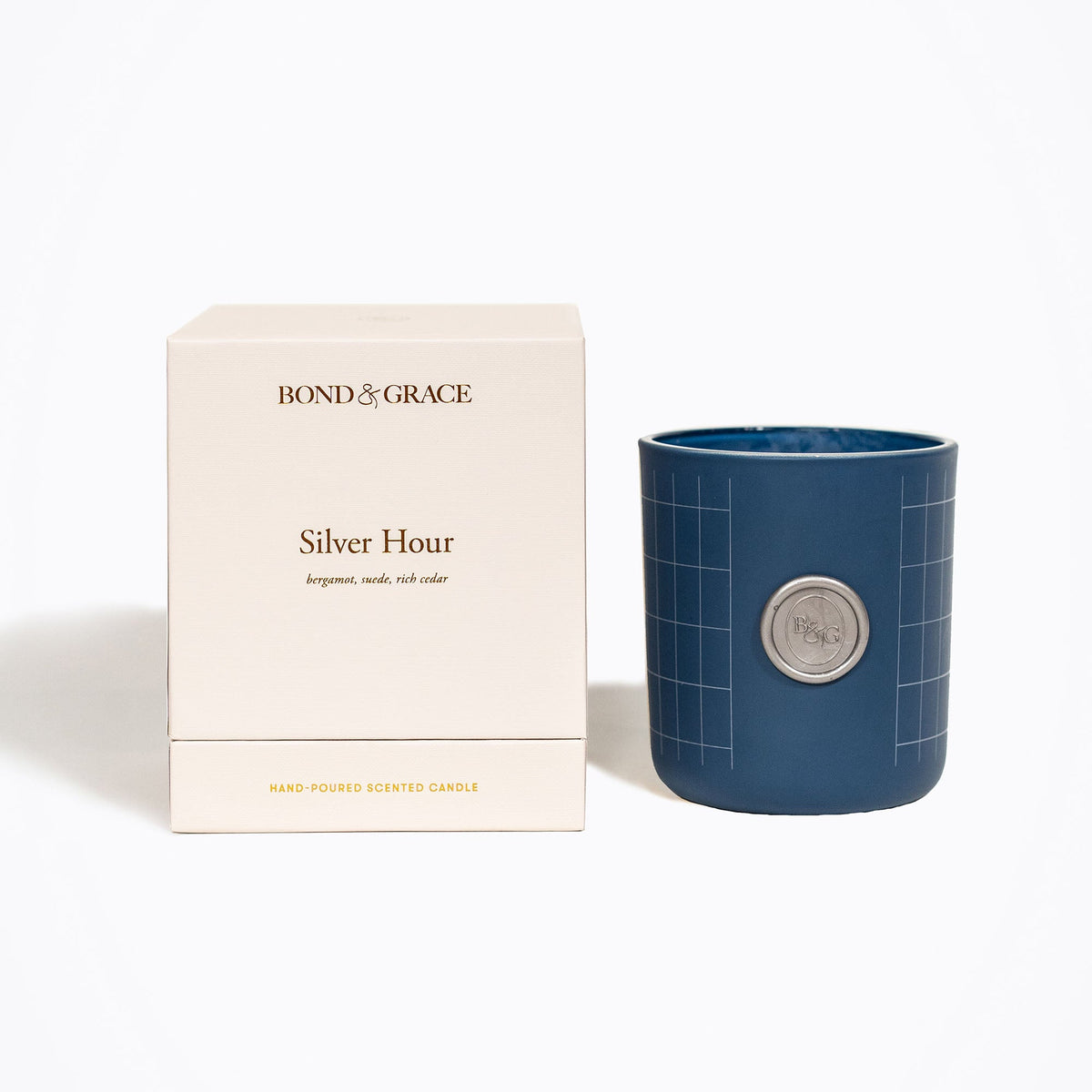 Silver Hour Candle