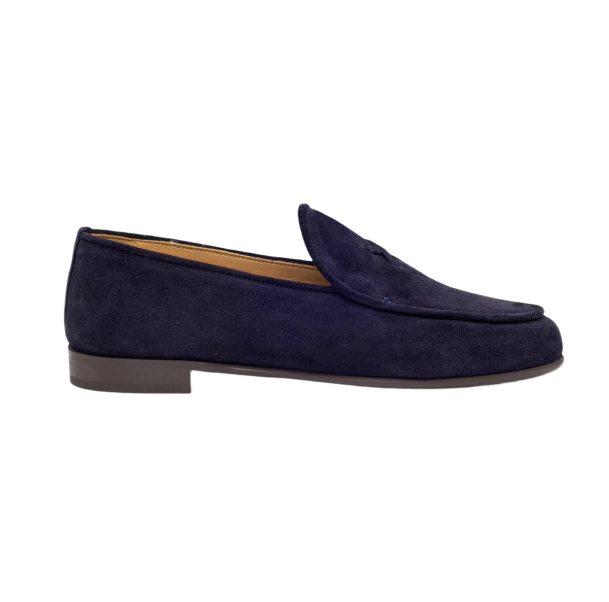 Women's Navy Suede Milano Loafer