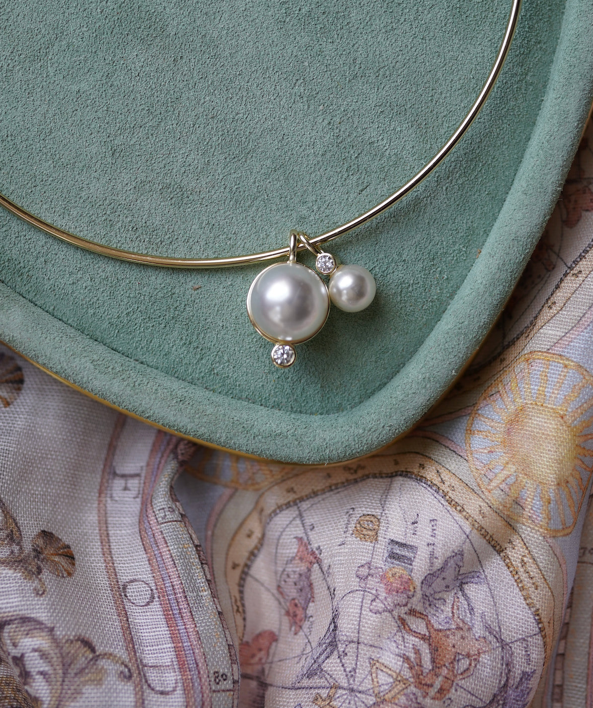 Petite Pearl Drop Charm