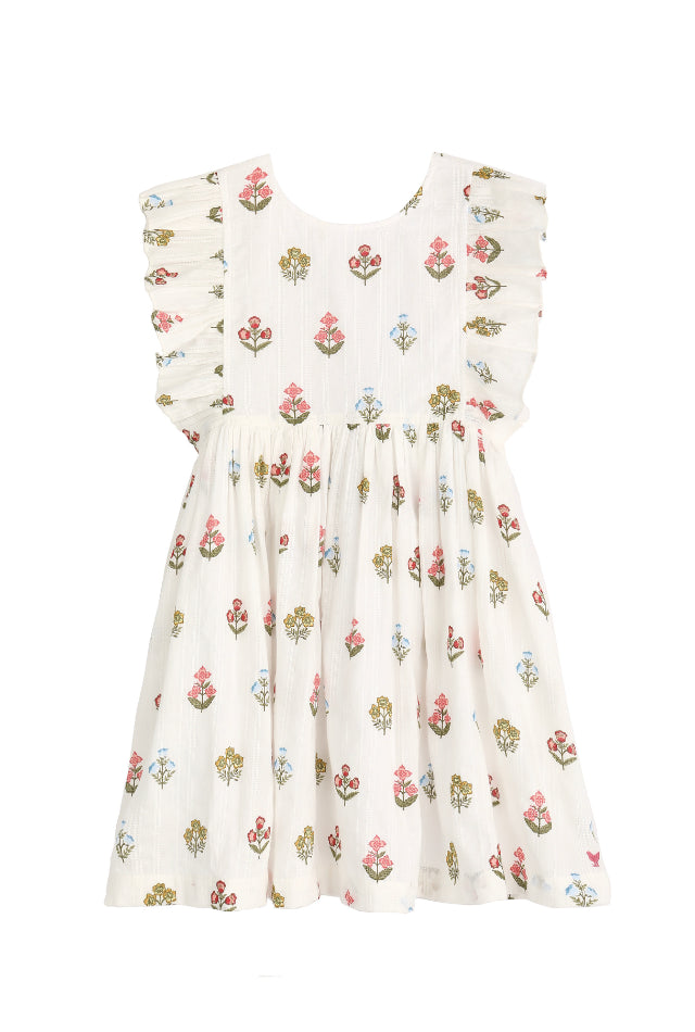 OTM Exclusive: Girls Marceline Dress in Wildflower Floral