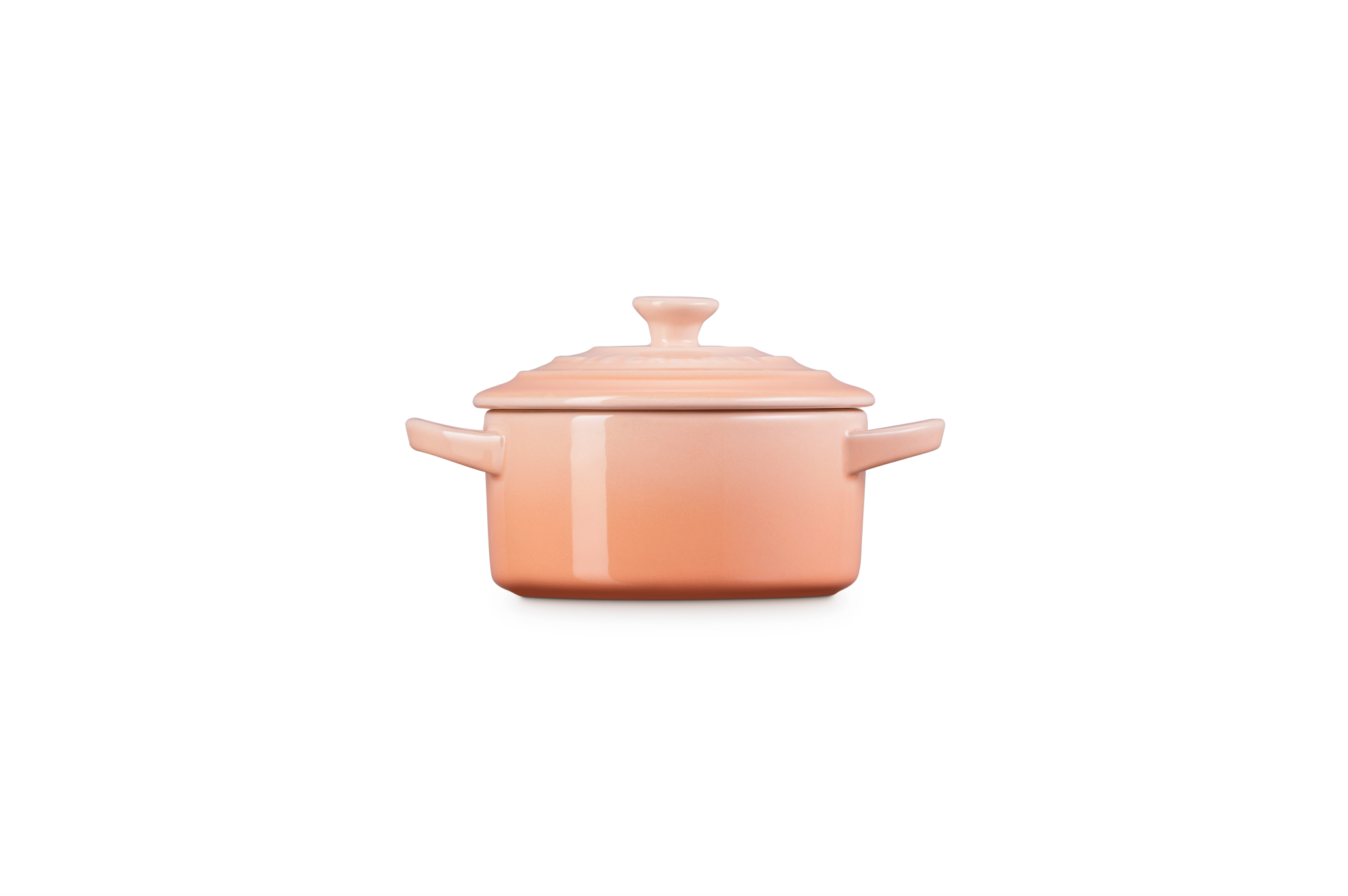 Mini Round Cocotte in Peche