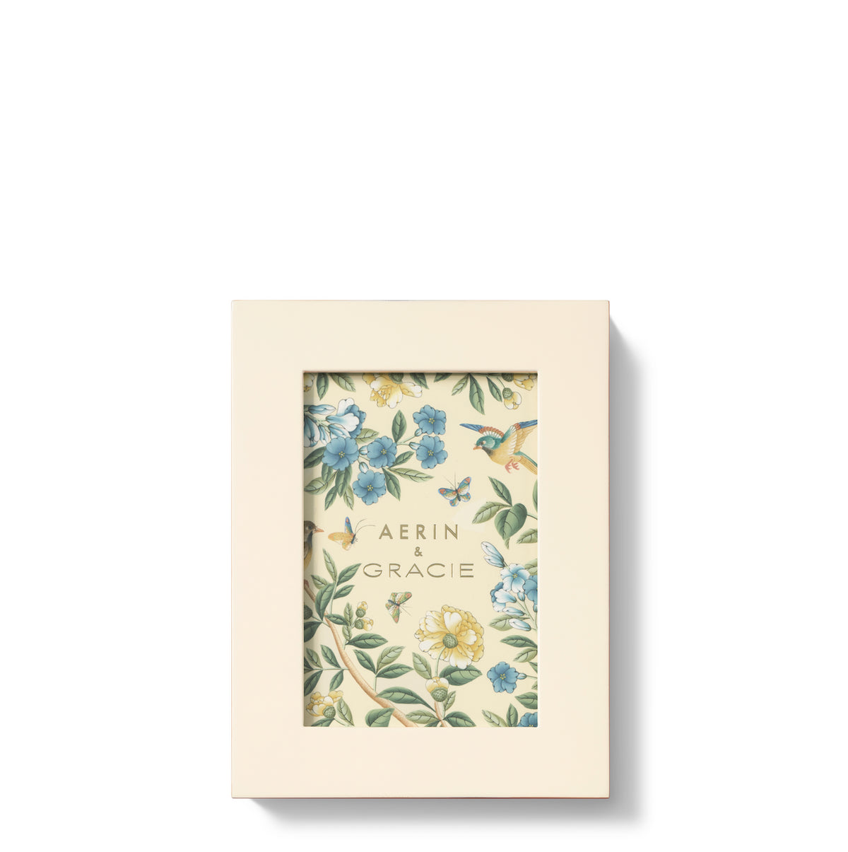 AERIN & Gracie Heathcote Lacquer Frame in Cream