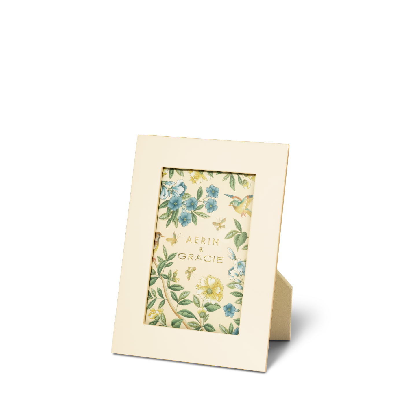 AERIN & Gracie Heathcote Lacquer Frame in Cream