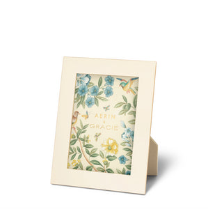 AERIN & Gracie Heathcote Lacquer Frame in Cream