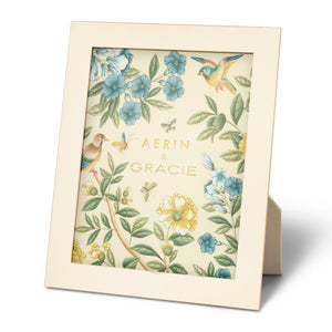 AERIN & Gracie Heathcote Lacquer Frame in Cream