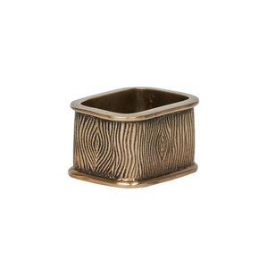 Blenheim Oak Napkin Ring in Brass