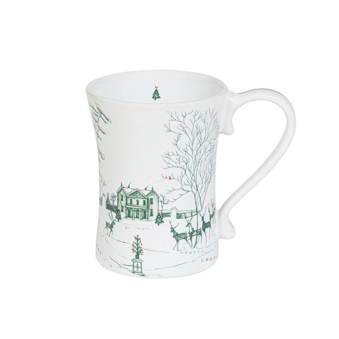 Country Estate Winter Frolic Mug in Evergreen