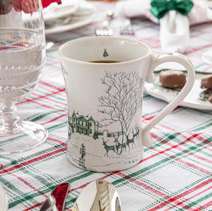 Country Estate Winter Frolic Mug in Evergreen