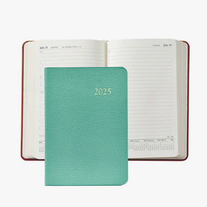 2025 Goatskin Leather Daily Journal