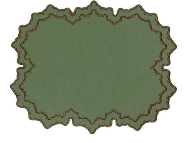 Whitley Placemat in Fern, Set of 4