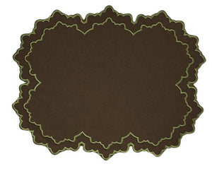 Whitley Placemat in Cocoa, Set of 4