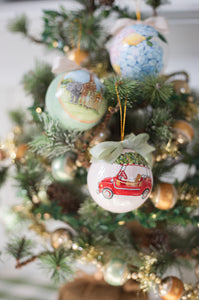 Meredith Hanson x Over The Moon Jolly Moke Car Bauble