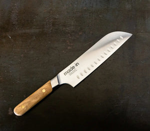 Santoku Knife in Olive Wood