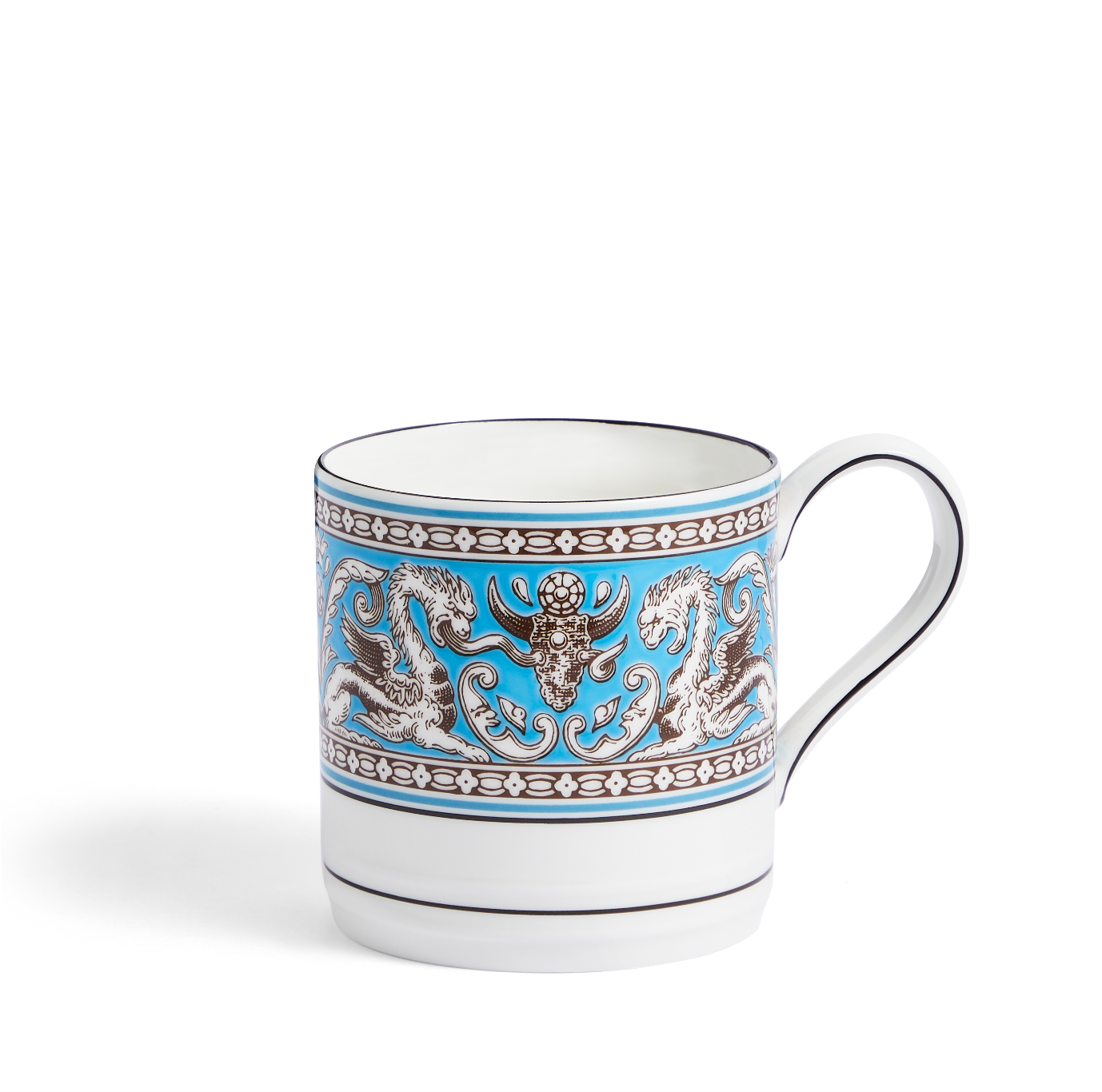 Florentine Turquoise Large Mug