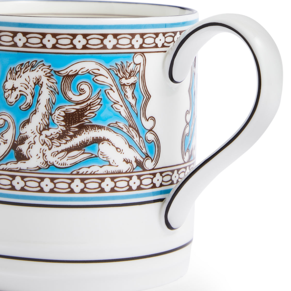 Florentine Turquoise Large Mug