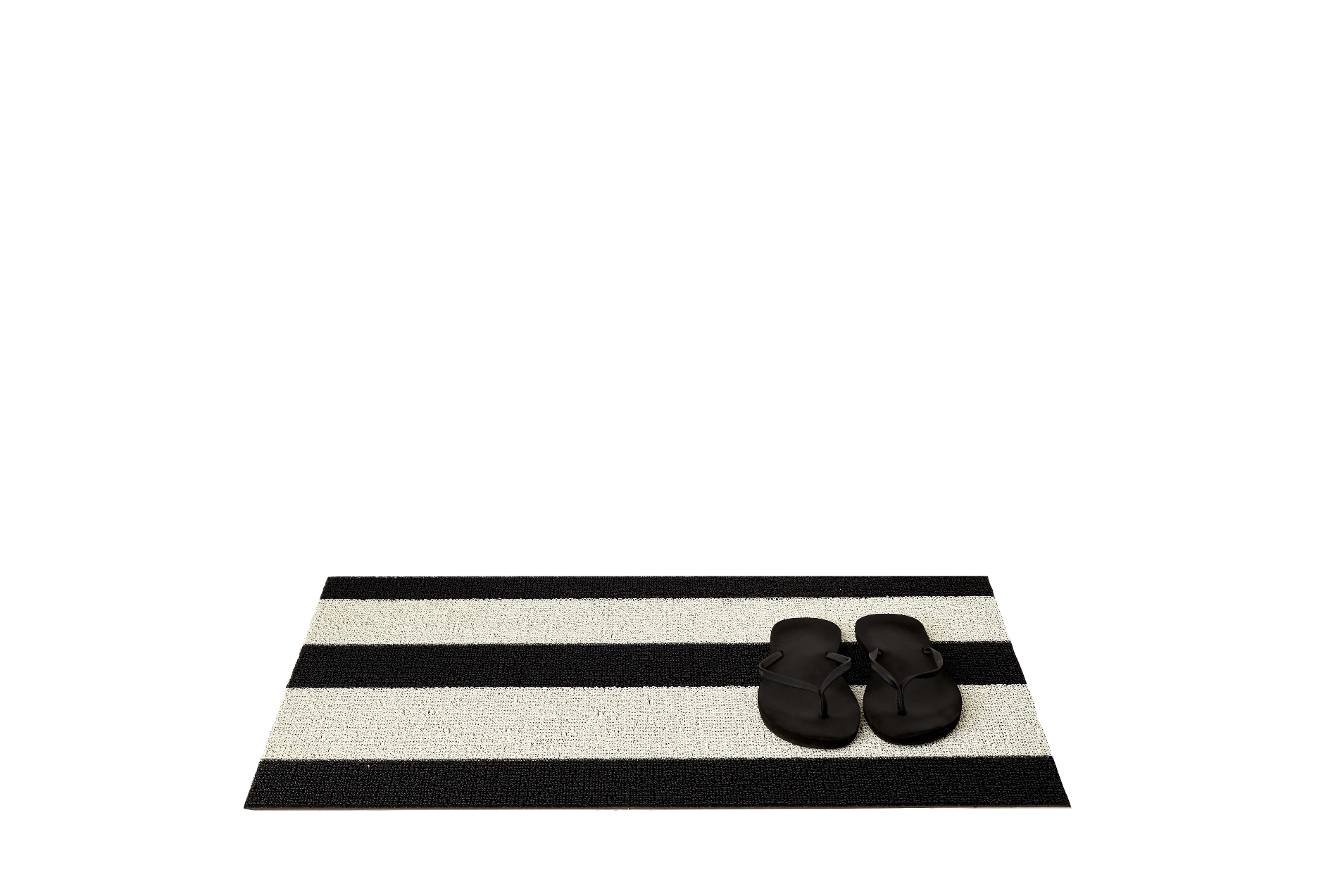 Bold Stripe Shag Doormat