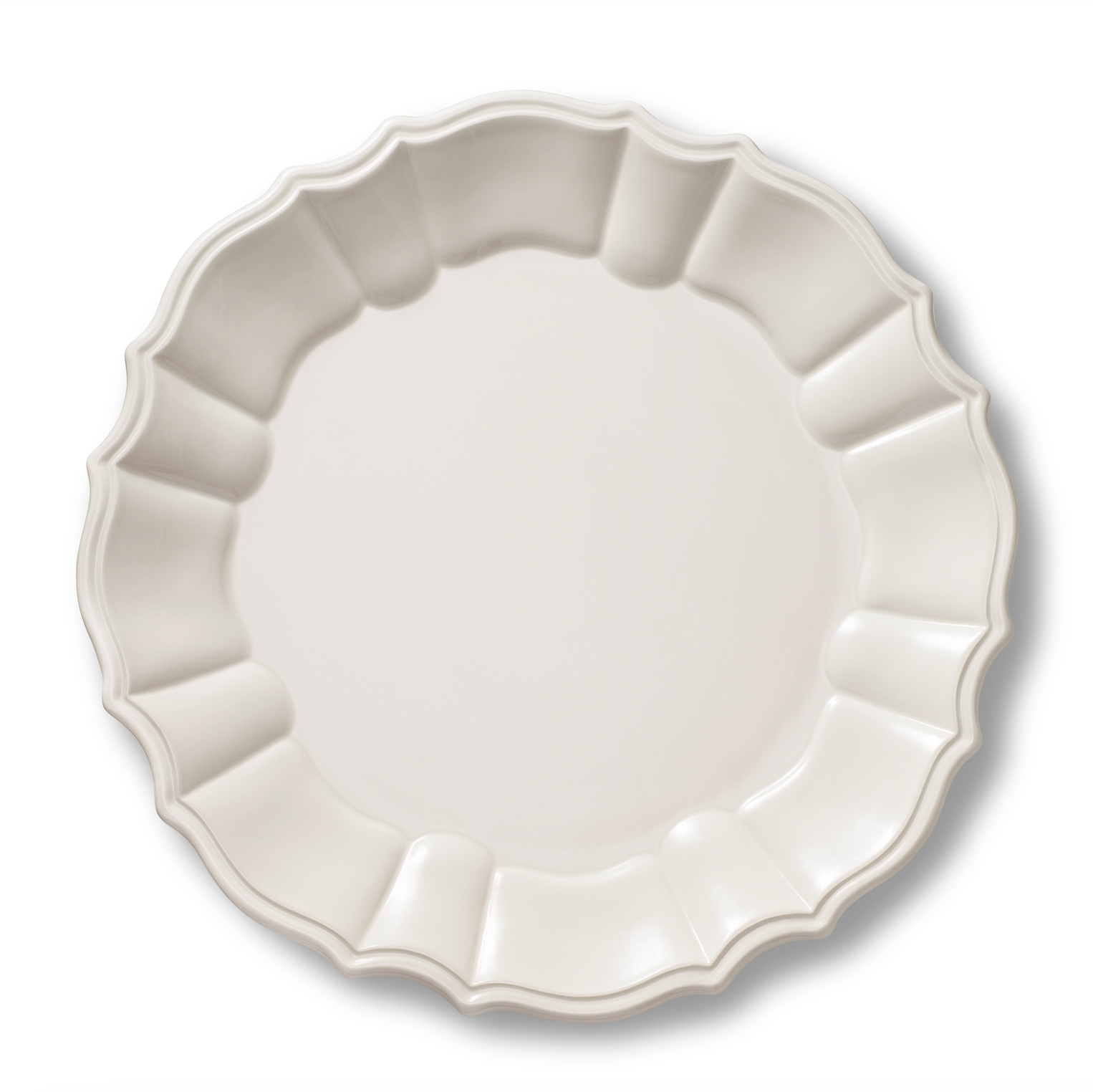 Arno Dessert Plate in Cream