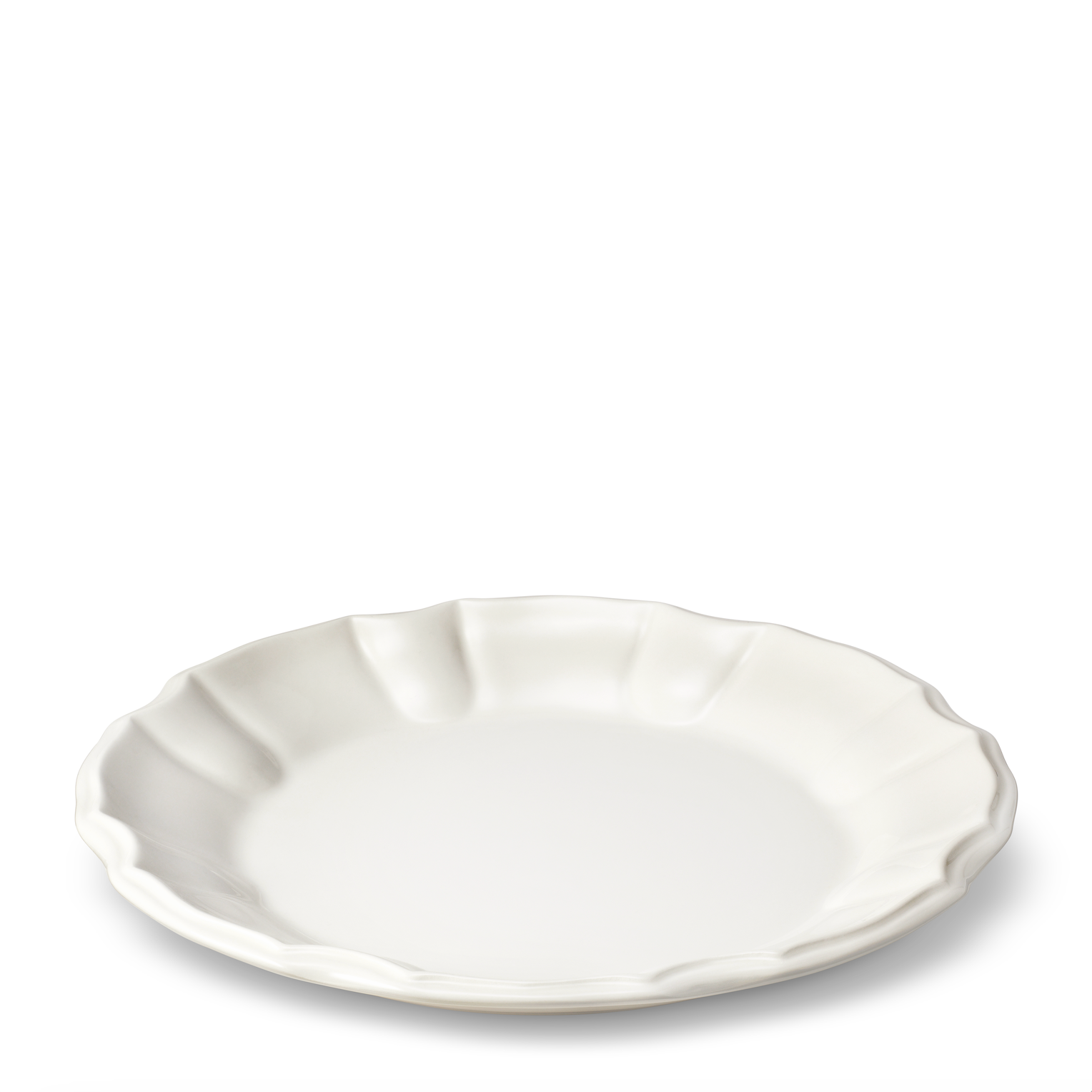 Arno Dinner Plate in Cream