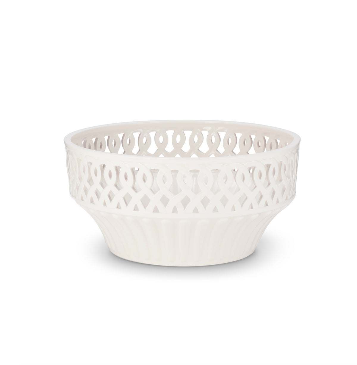 Paulette Fruit Bowl in Cream