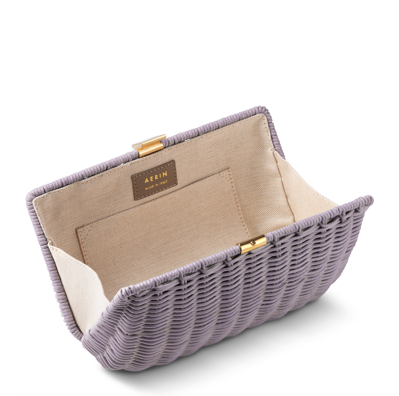 Adelina Wicker Clutch