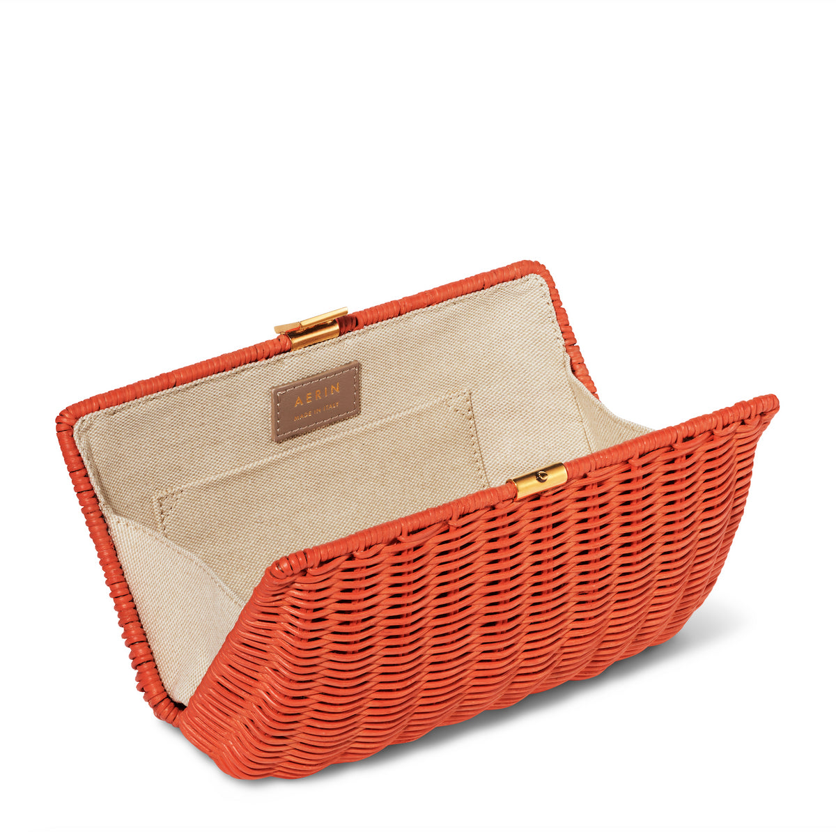 Adelina Wicker Clutch