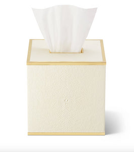 Classic Shagreen Tissue Box Cover