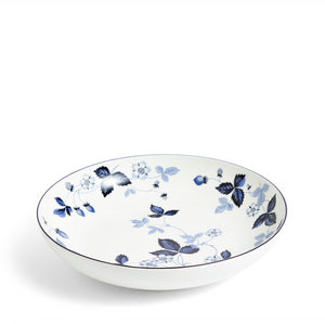 Wild Strawberry Inky Blue Pasta Bowl 9.4in